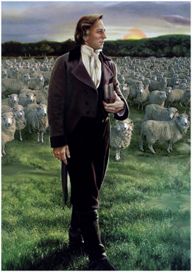 New Mormon Art, Joseph Smith with his Flock