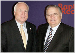 McCain and Hagee Rapture Ready